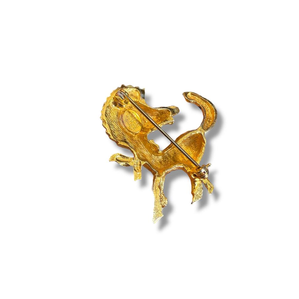 Pauline Rader RARE Vintage Zebra Brooch Pin - Picture 2 of 3